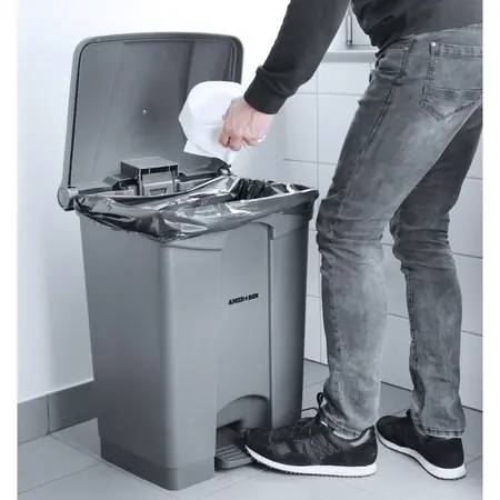Vysoce Kvalitní Odpadkový koš s pedálem, objem 87 l AMERBOX 691168 (mm)