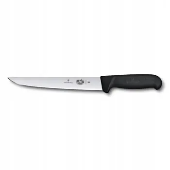 Přímo Od Výrobce Řeznický nůž s hladkou čepelí FIBROX - délka čepele 20 cm VICTORINOX 5.5503.20 (mm)