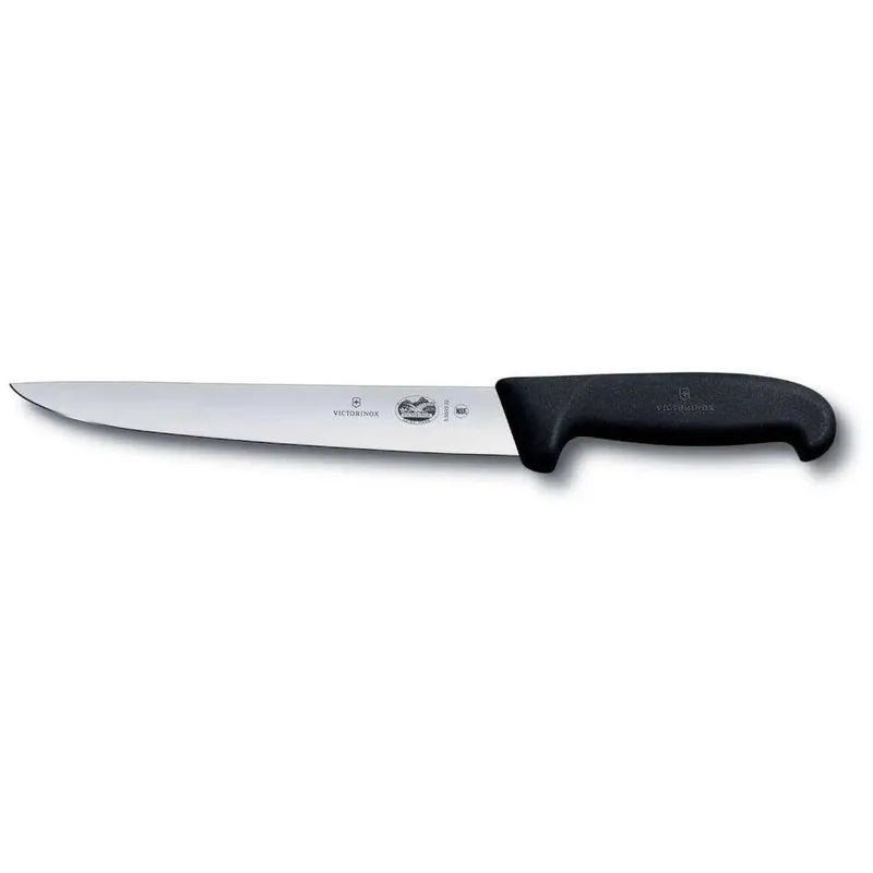 Řeznický nůž s hladkou čepelí FIBROX - délka čepele 22 cm VICTORINOX 5.5503.22 (mm) Nejprodávanější