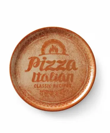 Originální Talíř na pizzu Recipe Collection Brick Red - průměr 31 cm HENDI 768778 (mm)
