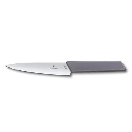 Cenová Bomba Švýcarský moderní kuchyňský nůž fialový délka čepele 15 cm VICTORINOX 6.9016.1521B (mm)