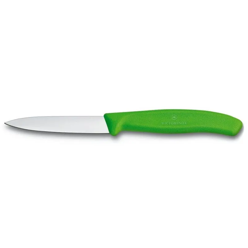 Švýcarský nůž na zeleninu Swiss Classic zelený délka čepele 8 cm VICTORINOX 6.7606.L114 (mm) Nejlepší Cena