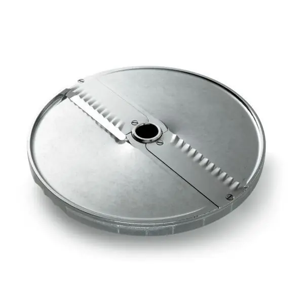 Vrácení Zdarma FCO-6 6 mm drážkovaný řezný kotouč se 2 rovnými noži pro drtiče Sammic HENDI 1010408 (mm)