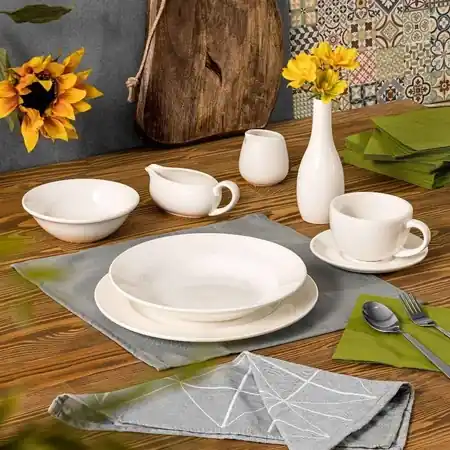 Ihned K Objednání Hluboký porcelánový talíř Modermo Prima ø 25 cm MODERMO MP025 (mm)