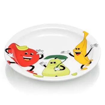 Značkový Porcelánový talíř Modermo Kids Wed. 18,5 cm MODERMO MP052 (mm)