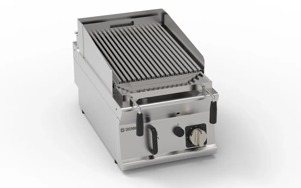 Finální Výprodej Nastavitelný plynový lávový gril 8 kW 46×36 cm TECNOINOX 713147 (mm)