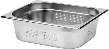 Nádoba GN 1/2 hl.10 cm z nerezové oceli děrovaná YATO YG-00356 (mm) Expresní Doručení