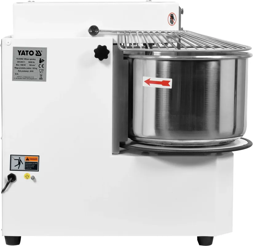 Spirálový mixér (míchačka) 30 l YATO YG-03062 (mm) Pouze Dnes