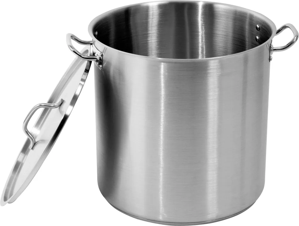 Vysoký hrnec z nerezové oceli - objem 50,3 l s poklicí YATO YG-00008 (mm) Nízká Cena