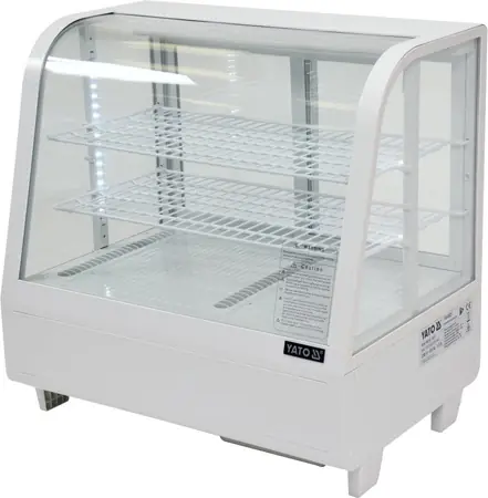 Chladicí vitrína 100 l bílá YATO YG-05021 (mm) Speciální Cena