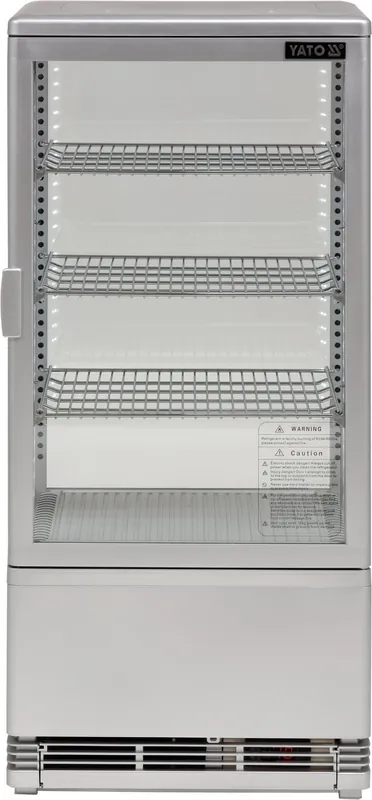 Chladicí vitrína 78 l stříbrná YATO YG-05057 (mm) Ihned K Objednání