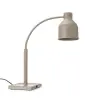 Nejprodávanější Lampa na ohřívání pokrmů, ohebná, béžová, 220-240V/250 W, 26.8x20.3x66 cm HENDI 273739 (mm)