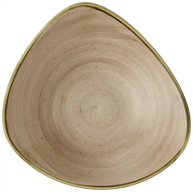 Hluboký talíř Stonecast Truffle trojúhelníkový Top Prodej