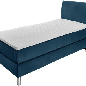 Akce Postel Boxspring Comfort velur, zadní čelo hladké