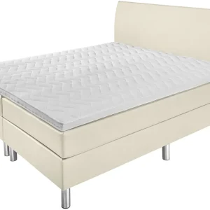 Pouze Dnes Postel Boxspring Basic koženka, zadní čelo hladké