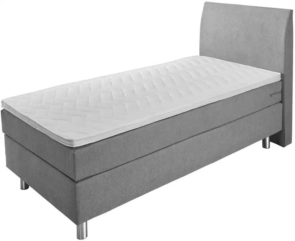 Odeslání Ihned Postel Boxspring Premium látkový potah, zadní čelo hladké