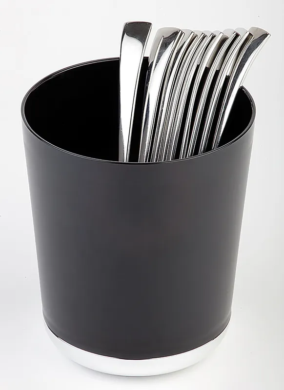 Zlevněný Nádoba na zbytky ze stolu / přihrádka na příbory Base Chrom