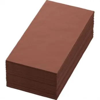 Ubrousek 40 x 40 cm BioDunisoft CHESTNUT skládaný 1/8 (60 ks) Omezená Nabídka