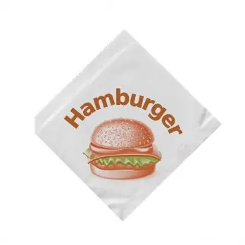 Sáček papírový na hamburger 16 x 16 cm (500 ks) Nová Kolekce
