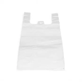 Novinka Taška plastová bílá 5 kg (100 ks)
