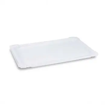 Papírový tácek 19 x 33 cm bílý 100% celulóza (125 ks) Nejlepší Volba