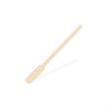 Míchátko dřevěné pádlo 14 cm (500 ks) Oblíbený