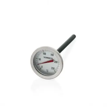 Novinka Teploměr vpichový 14,5 cm plast nerez 0 až 250 °C