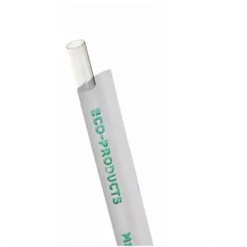 Speciální Cena Slámka EKO JUMBO 19,7 cm x 5 mm hygienicky balená (400 ks)