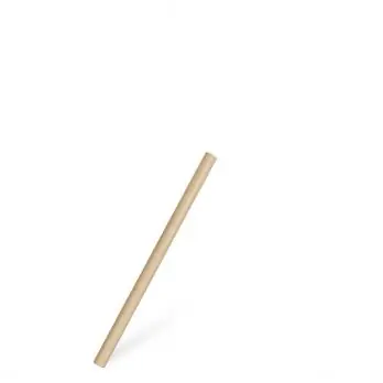 Tovární Cena Slámka papírová JUMBO 15 cm x 8 mm natural (100 ks)