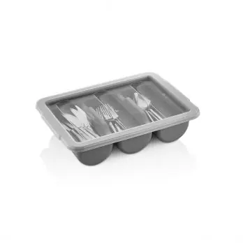 Zásobník na příbory 3 přihrádky plast Originální