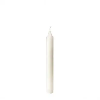 Koupit Online Svíčka CROWN stearin bílá 20 cm (30 ks)