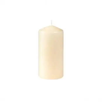 Svíčka PILLAR béžová 10 cm (10 ks) Poslední Šance