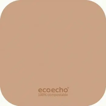 Časově Omezené Rozetka 8,5 x 8,5 cm čtvercová ECO ECHO (250 ks)