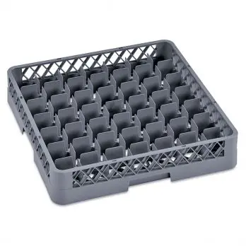Koš do myčky 50 x 50 x 10 cm na sklo, 49 přihrádek Akční Cena