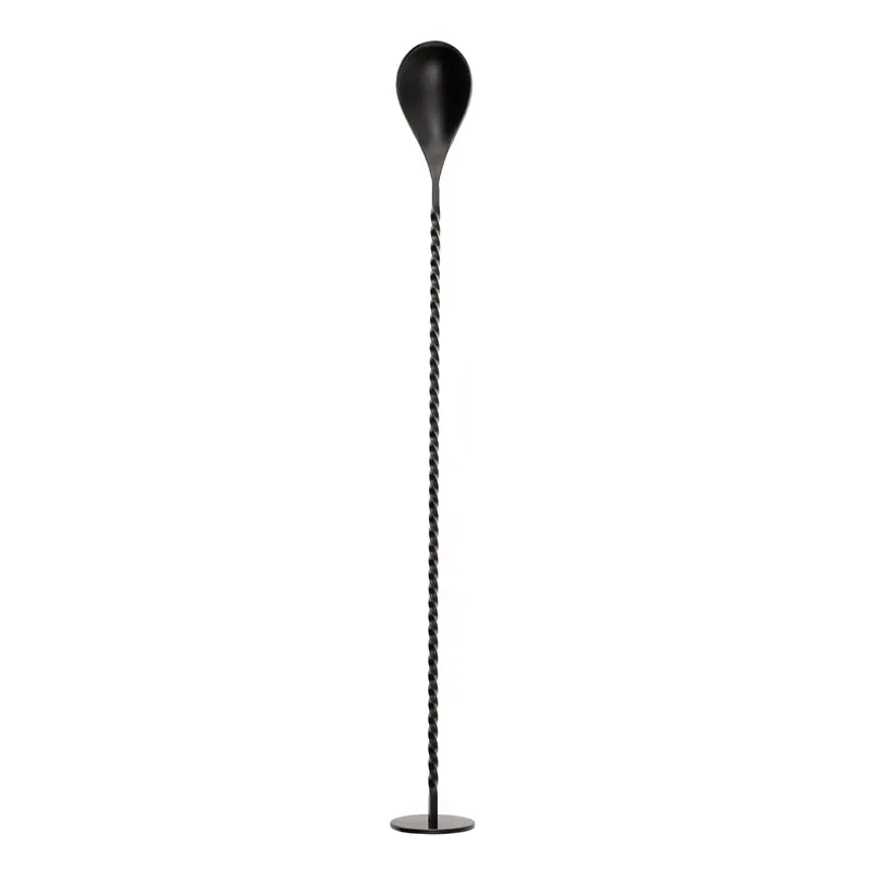 Barmanská lžíce PVD černá matná 28 cm - Basic Bar Přímo Od Výrobce