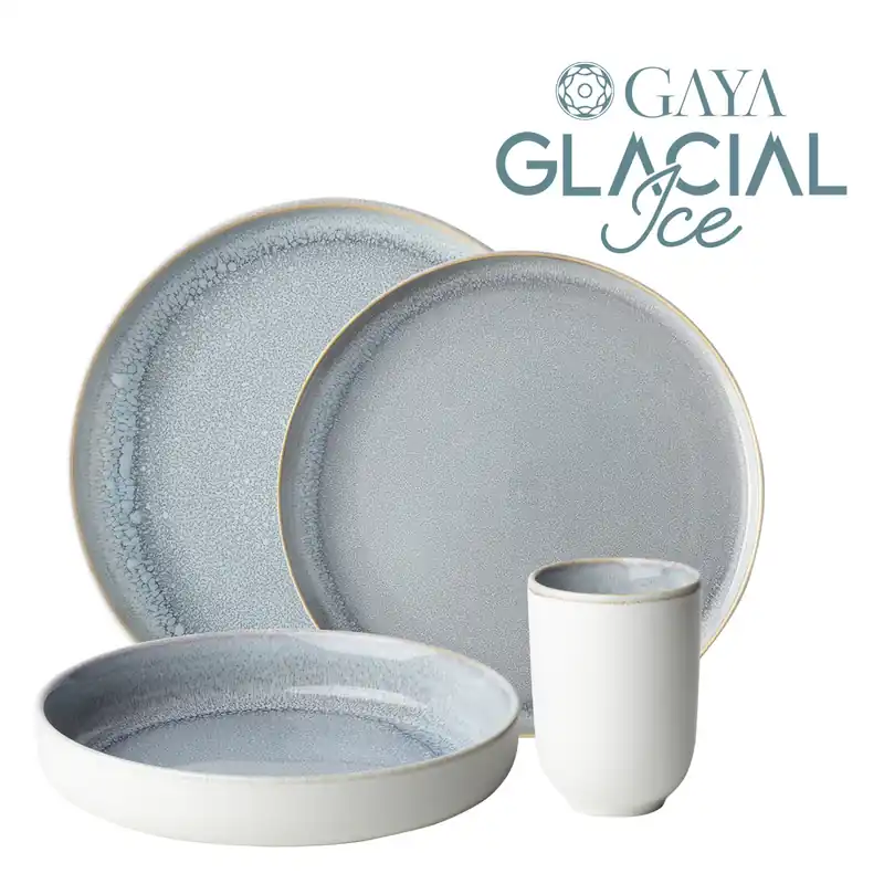 Porcelánový set 16 ks – Gaya Atelier Glacial Ice Akce
