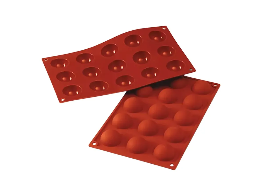 Přímo Od Výrobce Silikonová forma polokoule (15 ks)