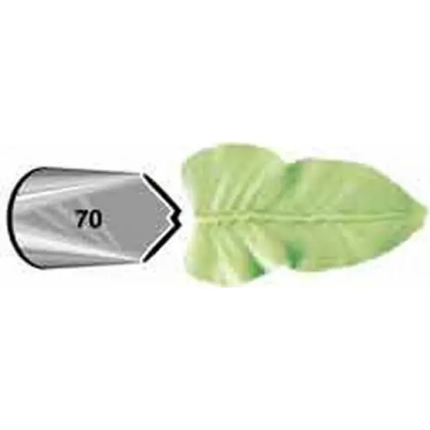 Ověřený Dekorační špička LEAF 70 CRD
