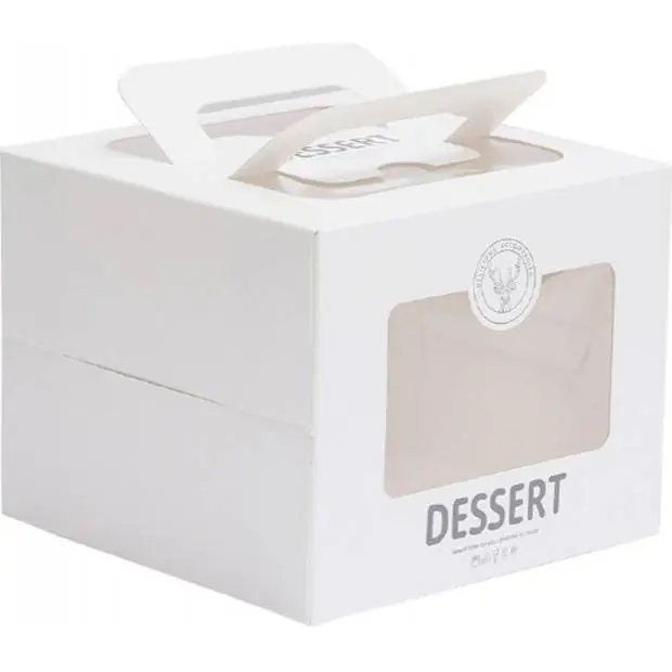 Krabička na dort 1ks 15 x 15 x 12 cm - Cakesicq Nízká Cena