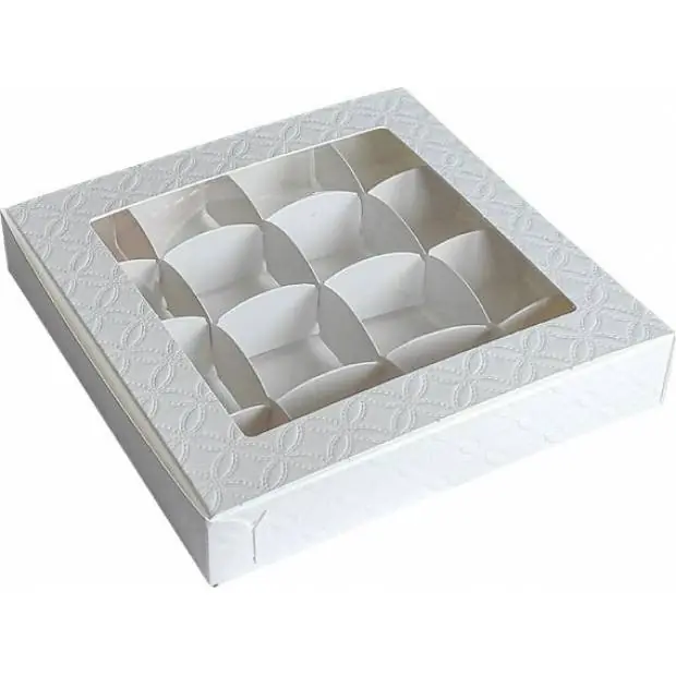 Akce Krabička+mřížka v.3cm s průhledem16x16cm, 10ks - Monaco