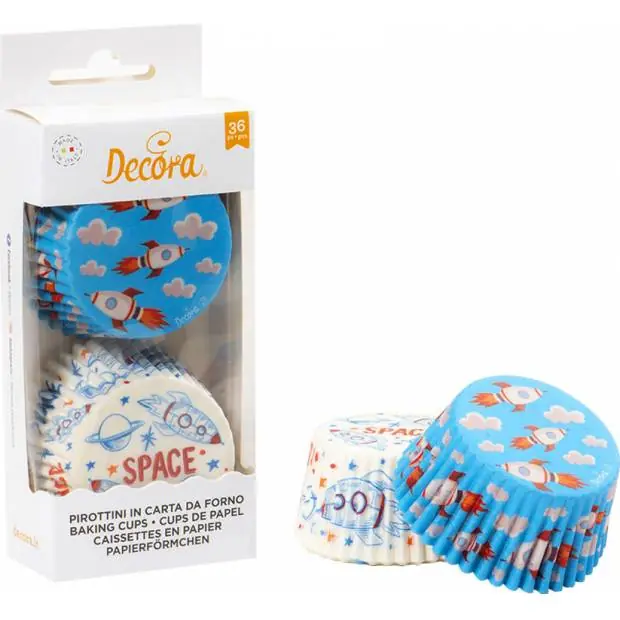 Autentický Košíčky na muffiny 36ks vesmír
