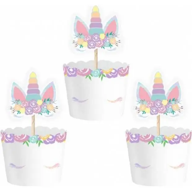 Top Prodej Košíčky a zápich na muffiny Unicorn 6ks