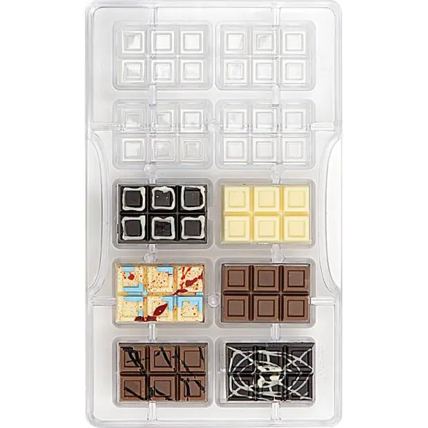 Forma na čokoládu mini tabulka Aktuální