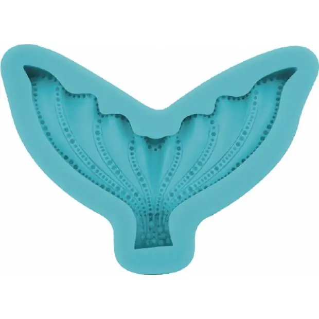 Výprodej Silikonová forma ocas mořská panna 12x5cm