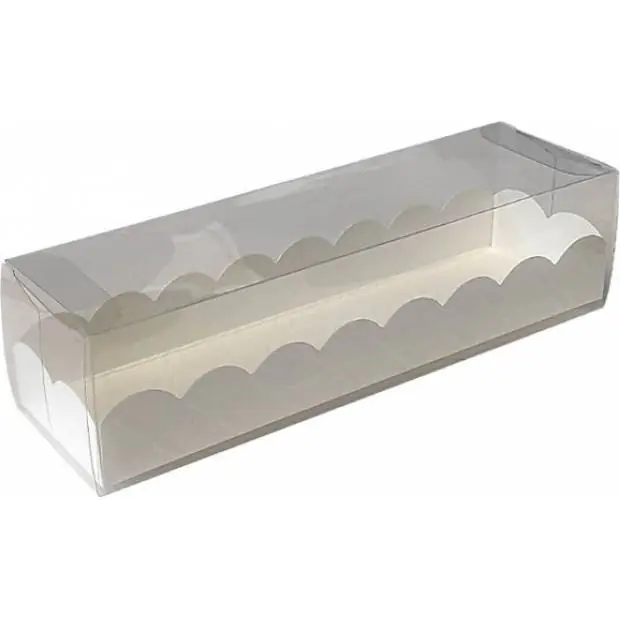 Krabička na makronky19x5cm 10ks dekor - Monaco Zlevněný