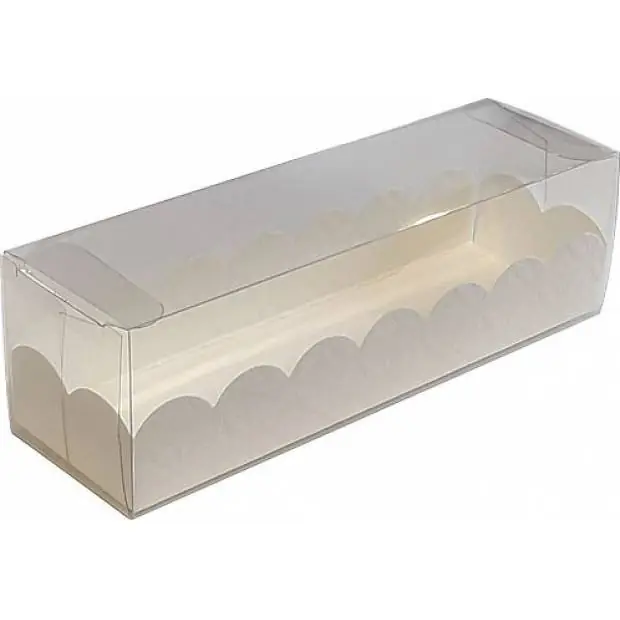 Akce Krabička na makronky16x5cm dekor 10ks - Monaco