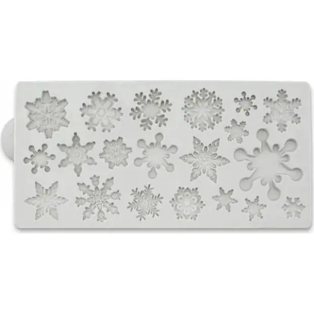 Poslední Šance Silikonová formička sněhové vločky 12x6 cm - Katy Sue