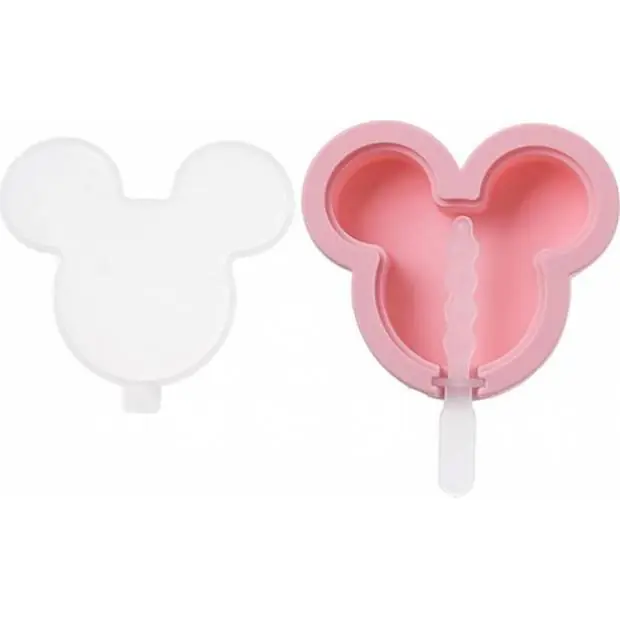 Silikonová forma na zmrzlinu Mickey 10x8,5cm - Cakesicq Omezená Nabídka