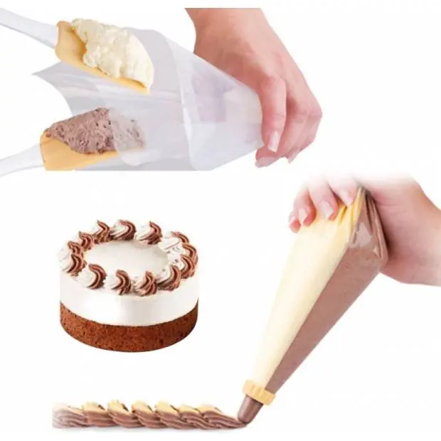 Nakupujte Hned Trezírovací sáček cukrářský 40cm 100ks na dvě náplně