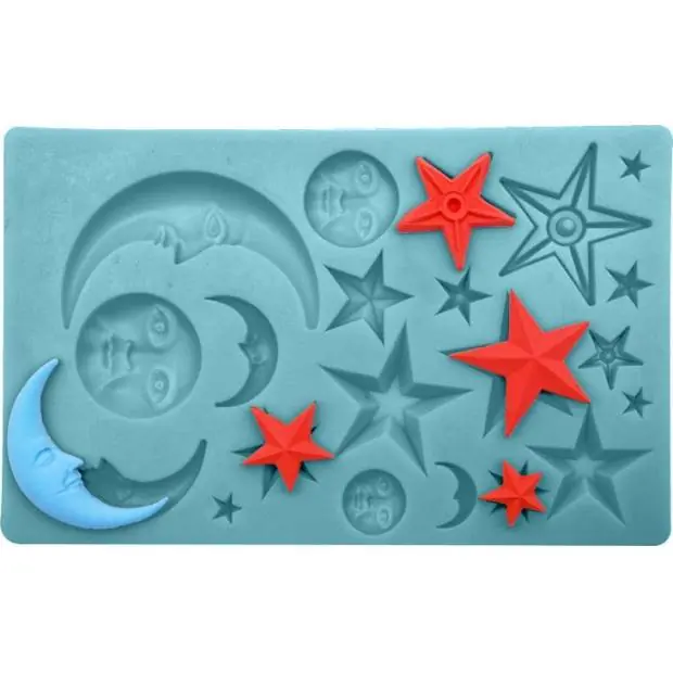 Silikonová formička vesmír 18x11cm - Cakesicq Vrácení Zdarma